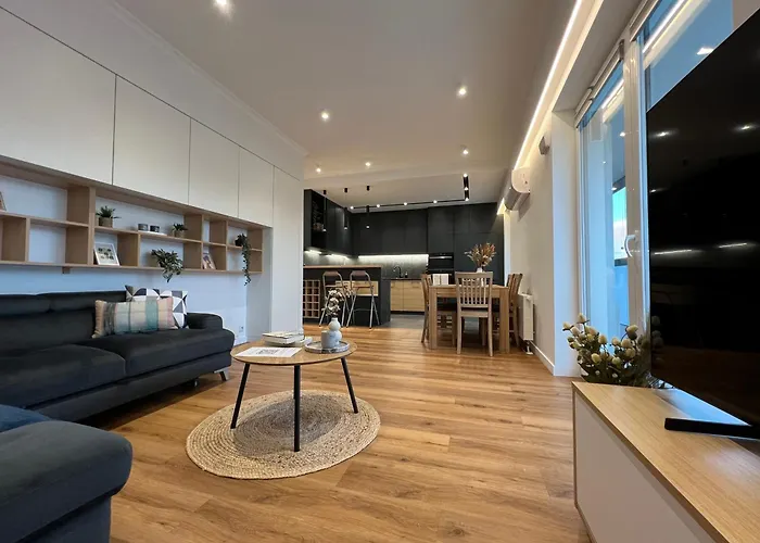 M4 Luxury In The Center - Klimatyzacja, Parking, Balkon, Atlas Arena, Wytwornia, Piotrkowska Lejlighed *