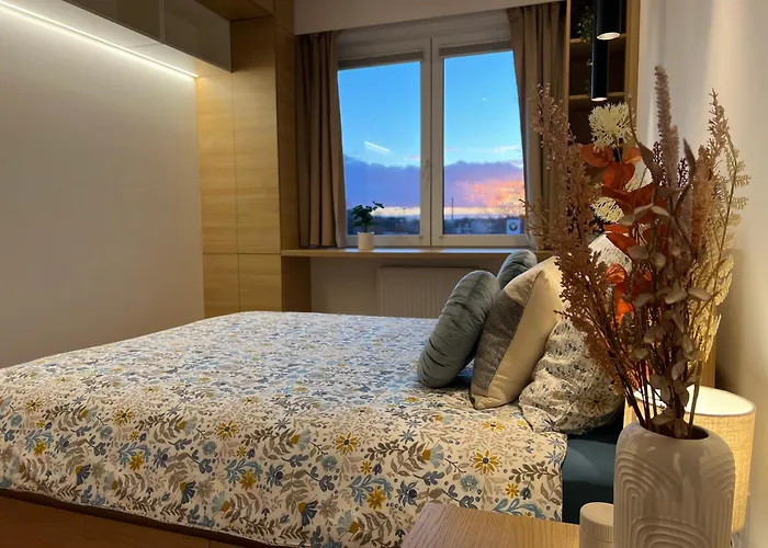 M4 Luxury In The Center - Klimatyzacja, Parking, Balkon, Atlas Arena, Wytwornia, Piotrkowska 罗兹