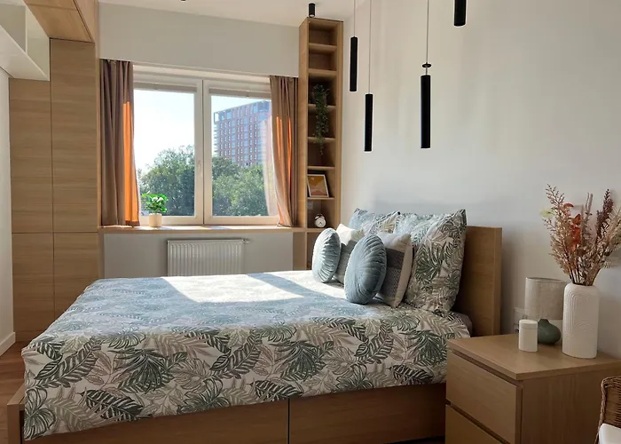 Lejlighed M4 Luxury In The Center - Klimatyzacja, Parking, Balkon, Atlas Arena, Wytwornia, Piotrkowska